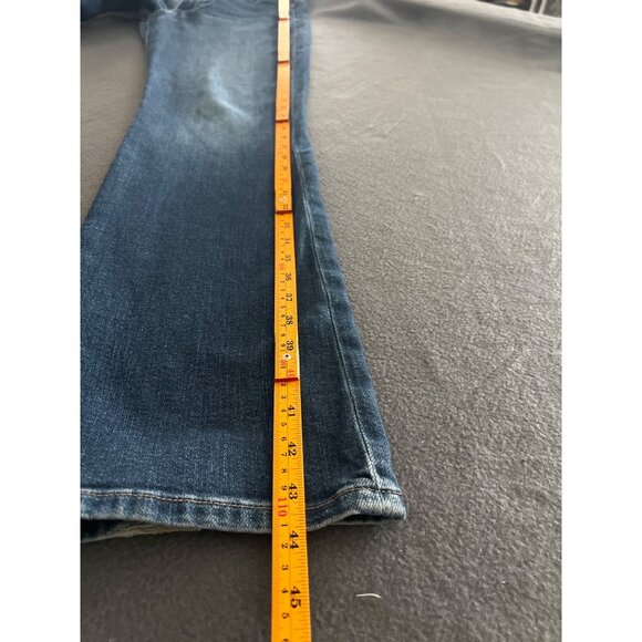 Joe’s Jeans Jenifer Hi Honey Bootcut Jeans Size 31 Curvy Fit Distressed Hem - Picture 11 of 12